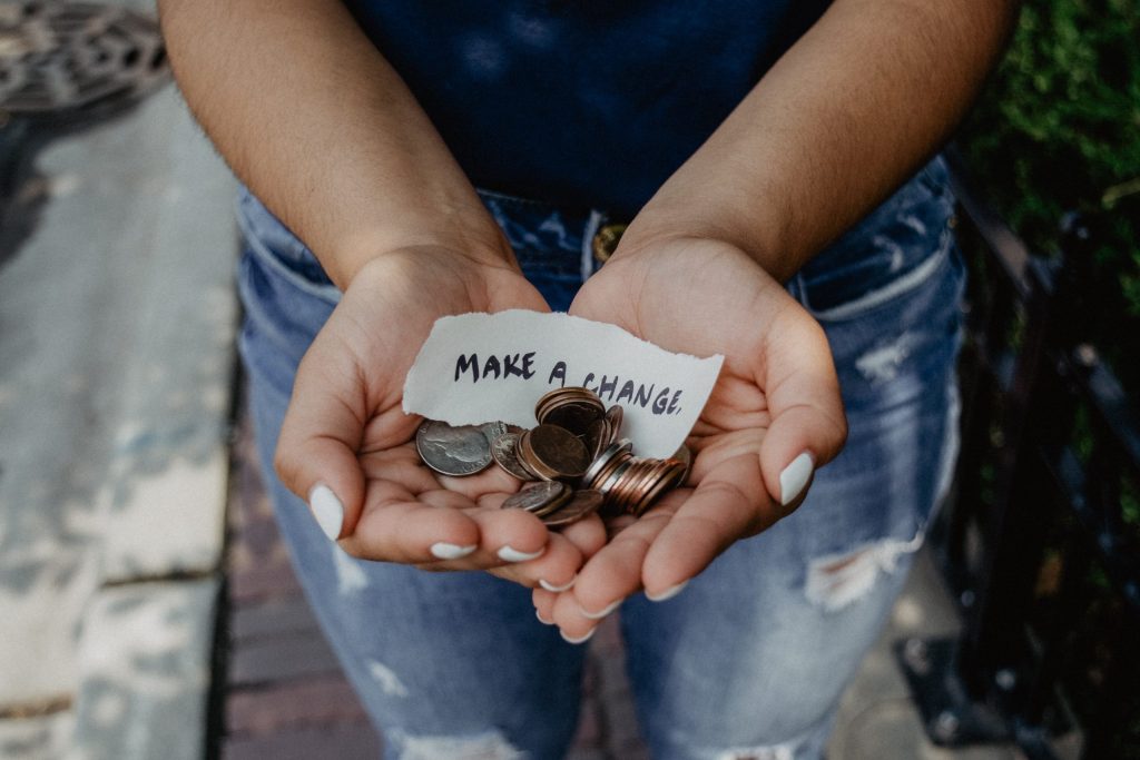give to charity